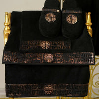 Hera Black Bathrobe (His)