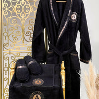 Custom Monogram Kaan Bathrobe Set (Her & His)