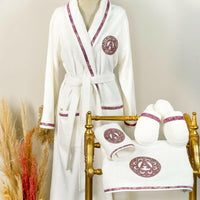 Personalized Initial Lyra Bathrobe (Her)