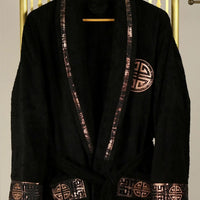 Hera Black Bathrobe (His)