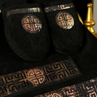 Hera Black Bathrobe (His)
