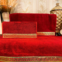 Anka Burgundy Towel Set