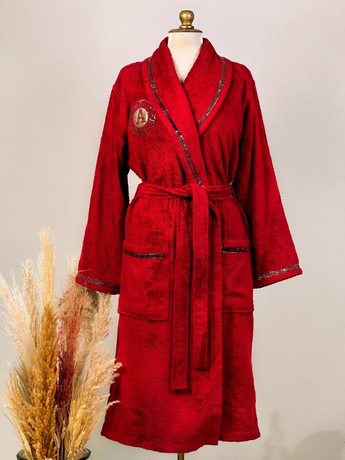 Custom Monogram Kaan Bathrobe (Her)