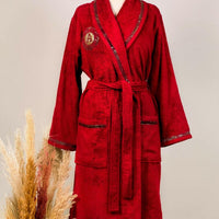 Custom Monogram Kaan Bathrobe (Her)