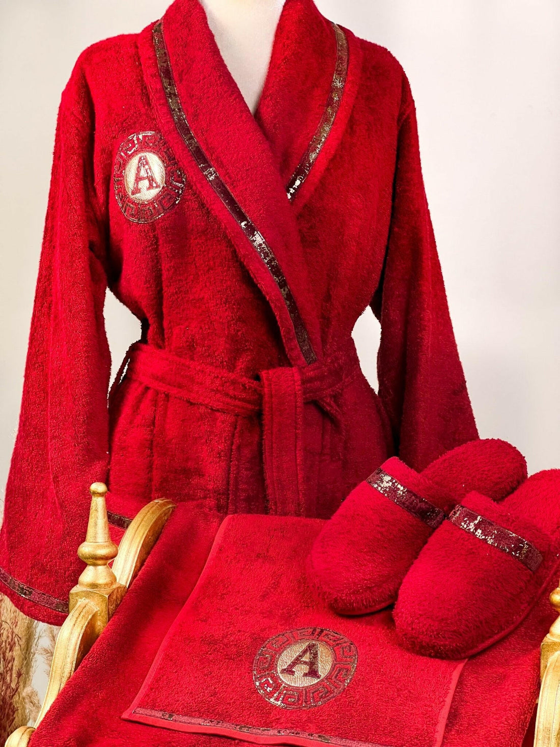 Custom Monogram Kaan Bathrobe (Her)