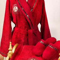 Custom Monogram Kaan Bathrobe (Her)