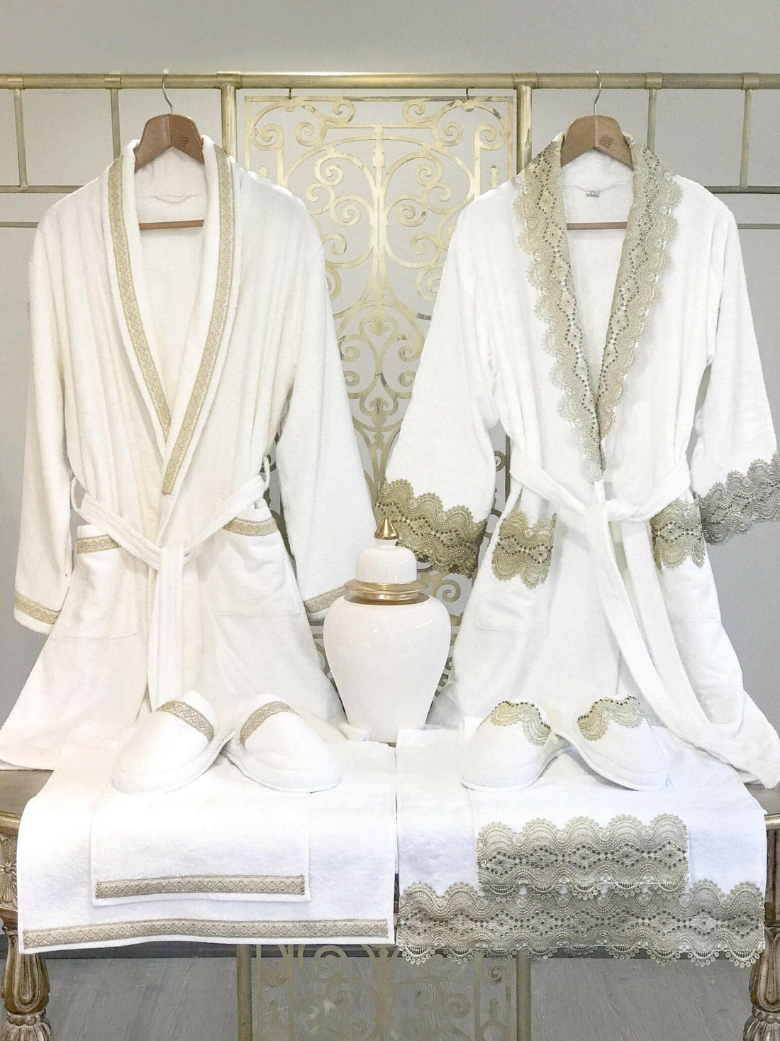 Gunes Bathrobe Set (His & Her)
