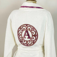 Personalized Initial Lyra Bathrobe (Her)