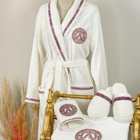 Personalized Initial Lyra Bathrobe (Her)